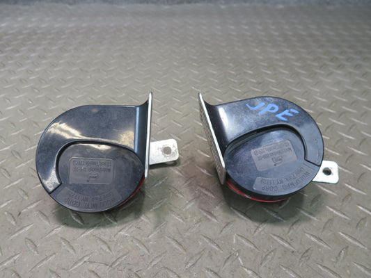 1984-1991 Porsche 928 High & Low Tone Note Pitch Horn Siren Set of 2