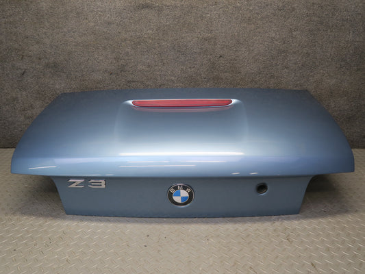 96-99 BMW E36/7 Z3 Roadster Rear Trunk Deck Lid Shell Cover Panel Blue OEM