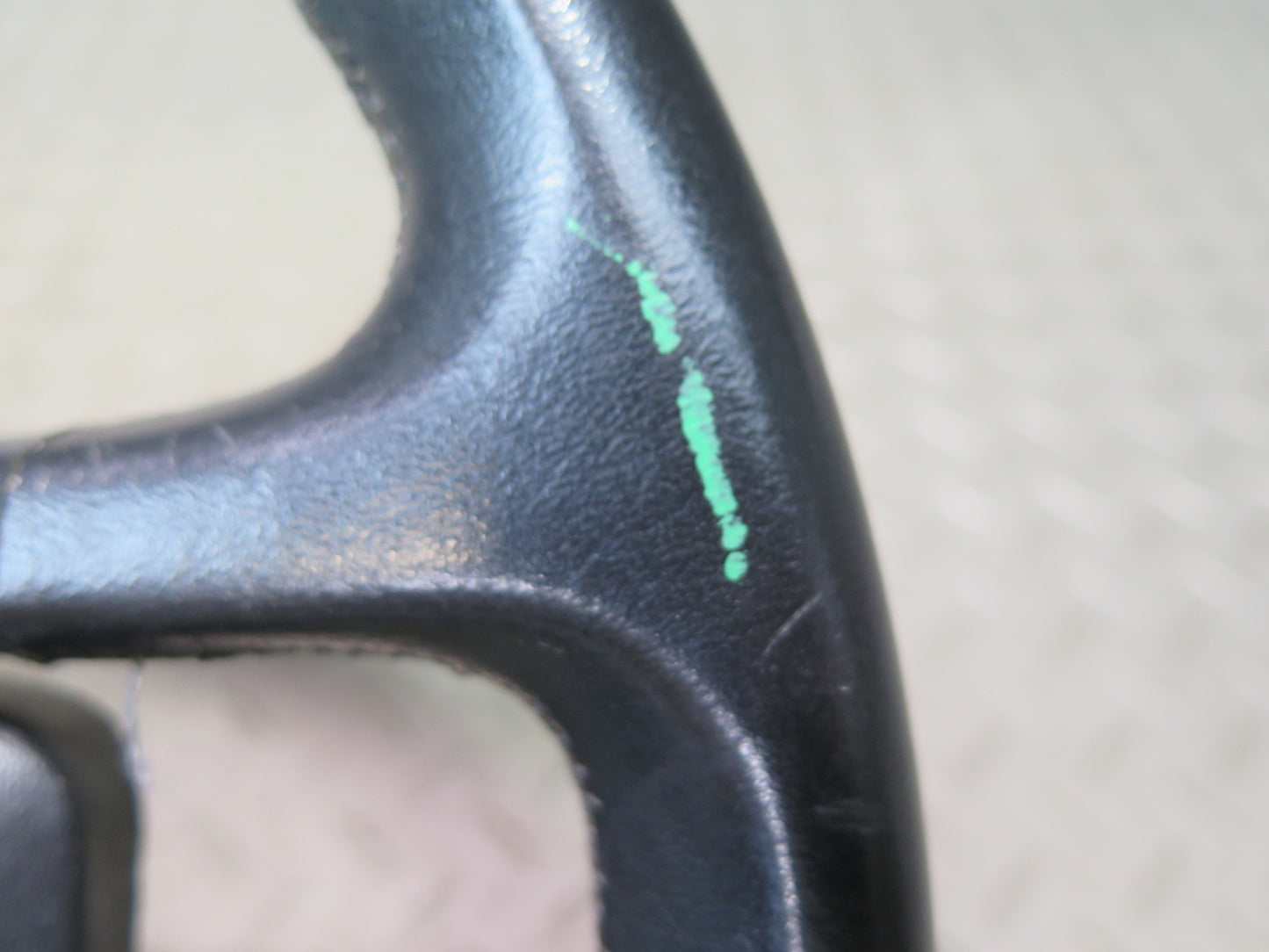 1984-1989 Porsche 928 Leather Steering Black w Horn Pad Cover