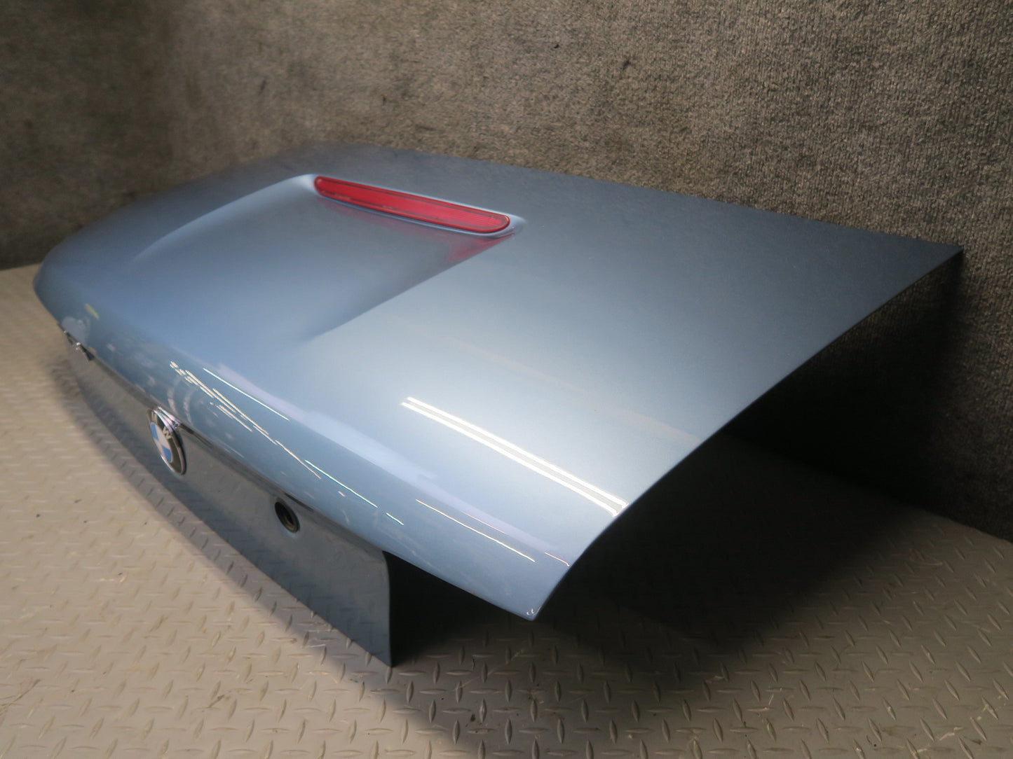 96-99 BMW E36/7 Z3 Roadster Rear Trunk Deck Lid Shell Cover Panel Blue OEM