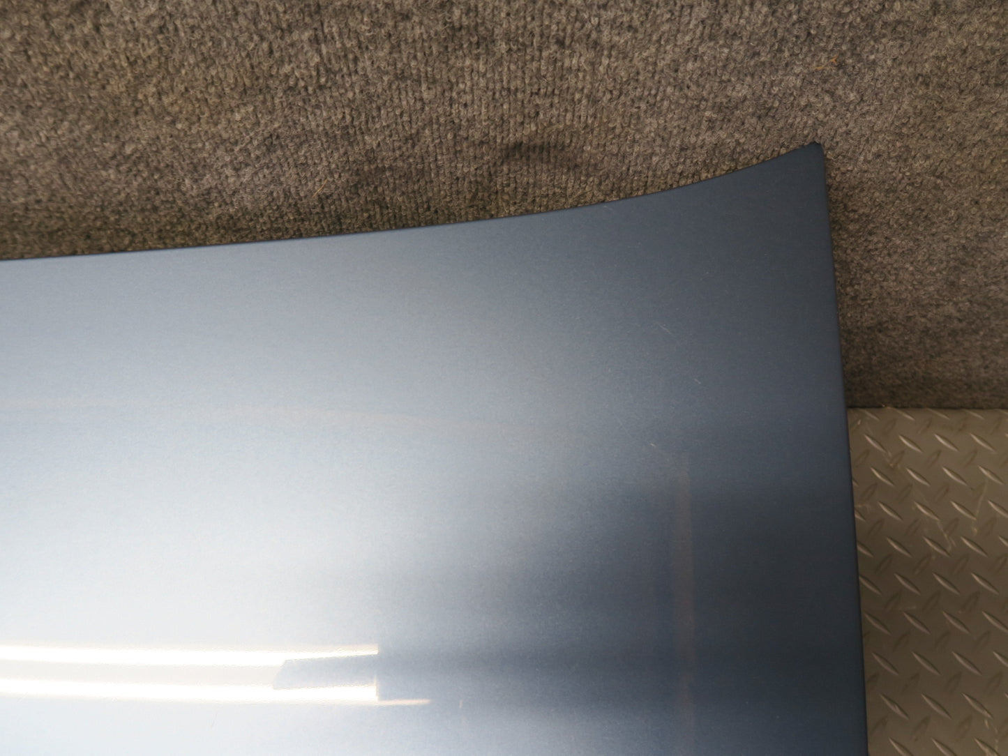 96-99 BMW E36/7 Z3 Roadster Rear Trunk Deck Lid Shell Cover Panel Blue OEM