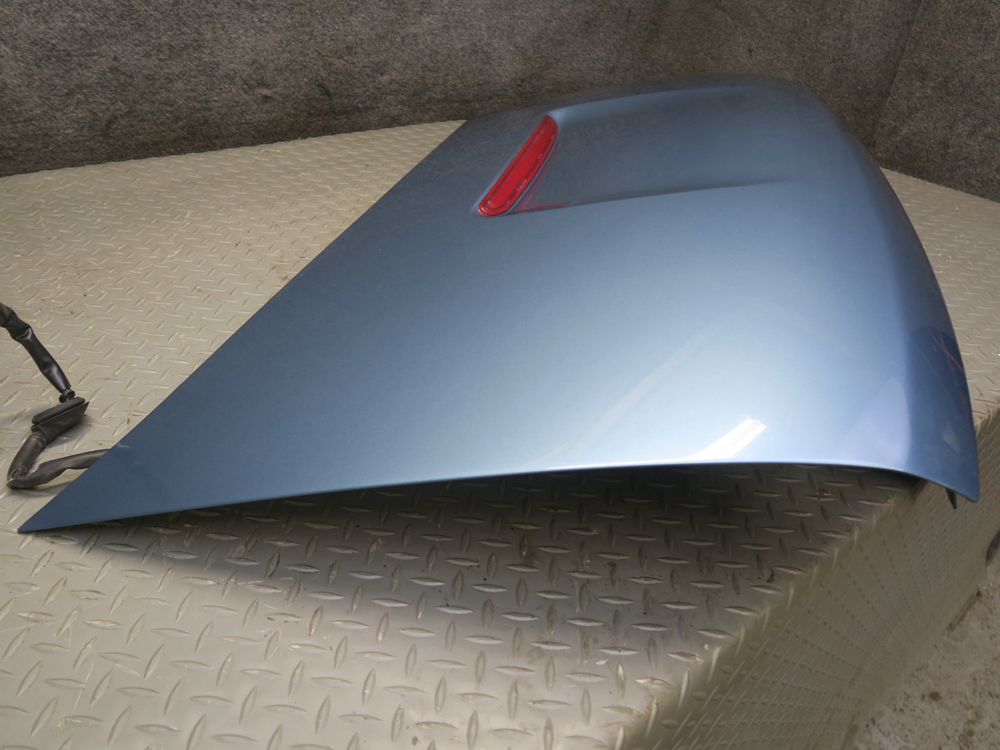 96-99 BMW E36/7 Z3 Roadster Rear Trunk Deck Lid Shell Cover Panel Blue OEM