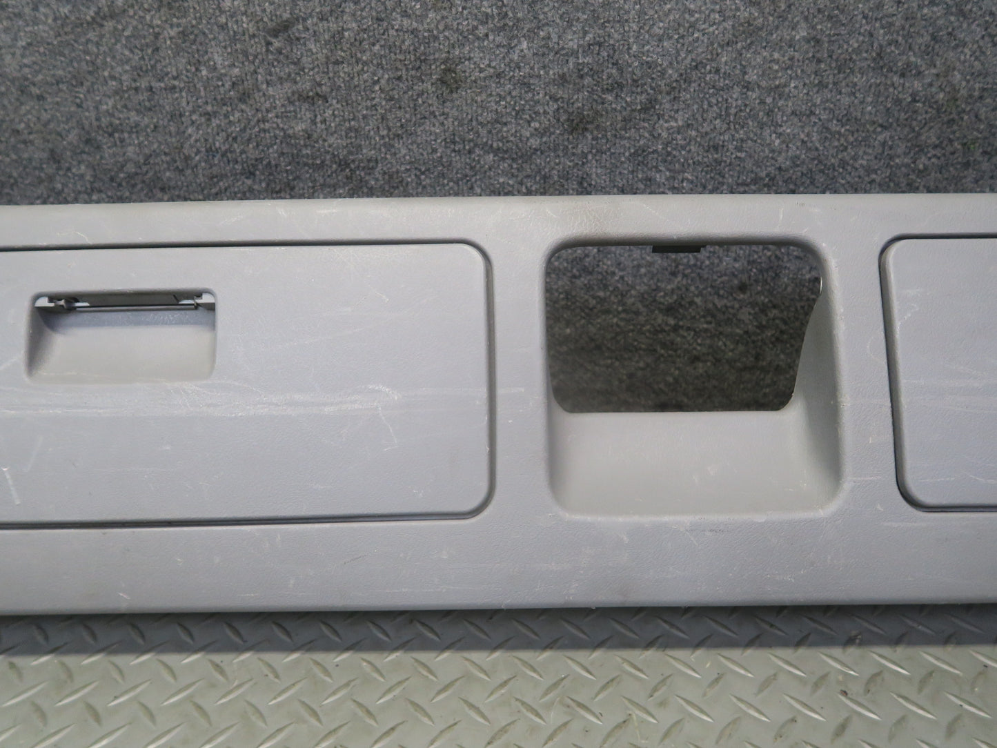 99-03 VW Eurovan T4 MV Rear Seat Lower Trim Cover Panel Access Bench Gray OEM