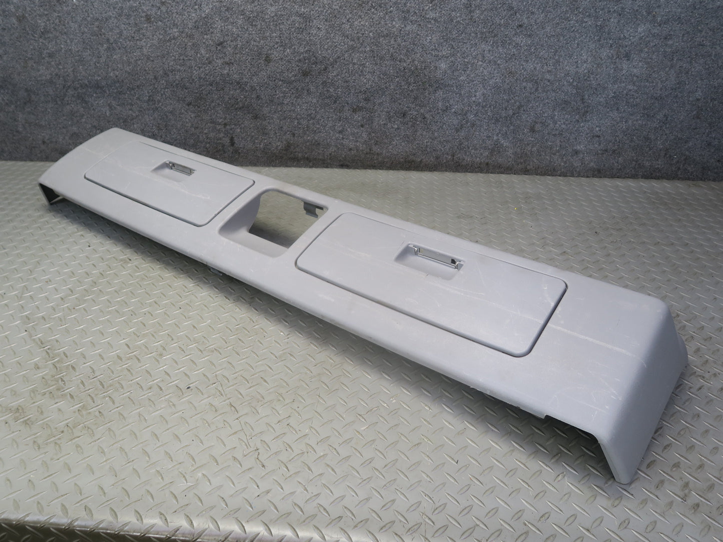 99-03 VW Eurovan T4 MV Rear Seat Lower Trim Cover Panel Access Bench Gray OEM