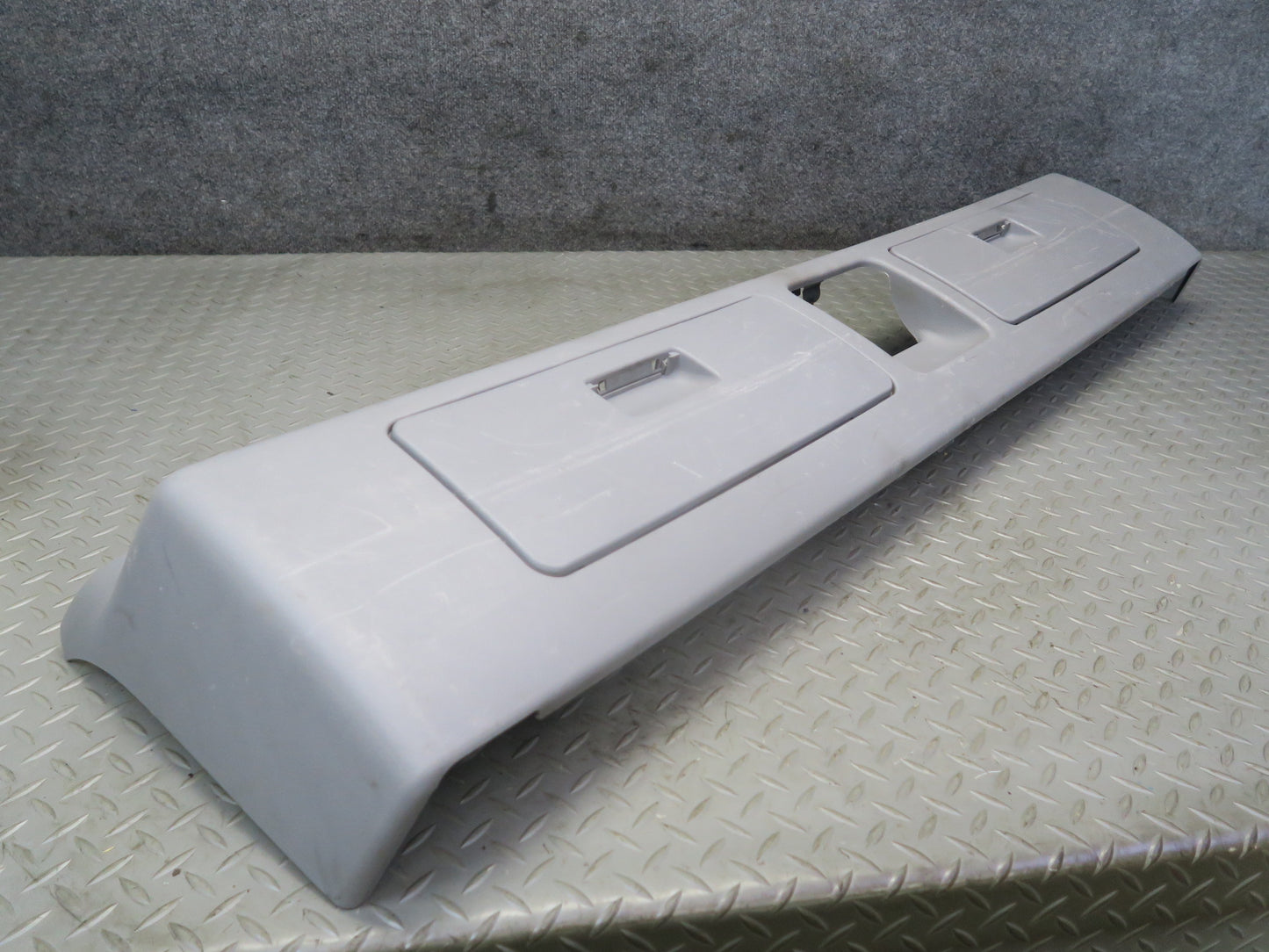 99-03 VW Eurovan T4 MV Rear Seat Lower Trim Cover Panel Access Bench Gray OEM