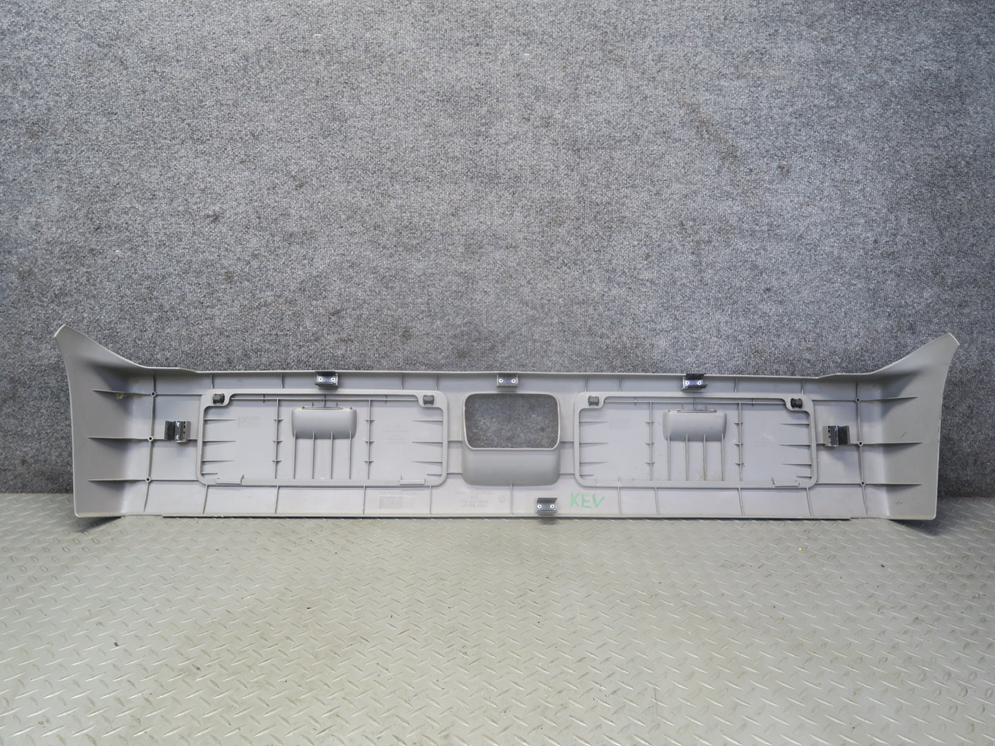 99-03 VW Eurovan T4 MV Rear Seat Lower Trim Cover Panel Access Bench Gray OEM