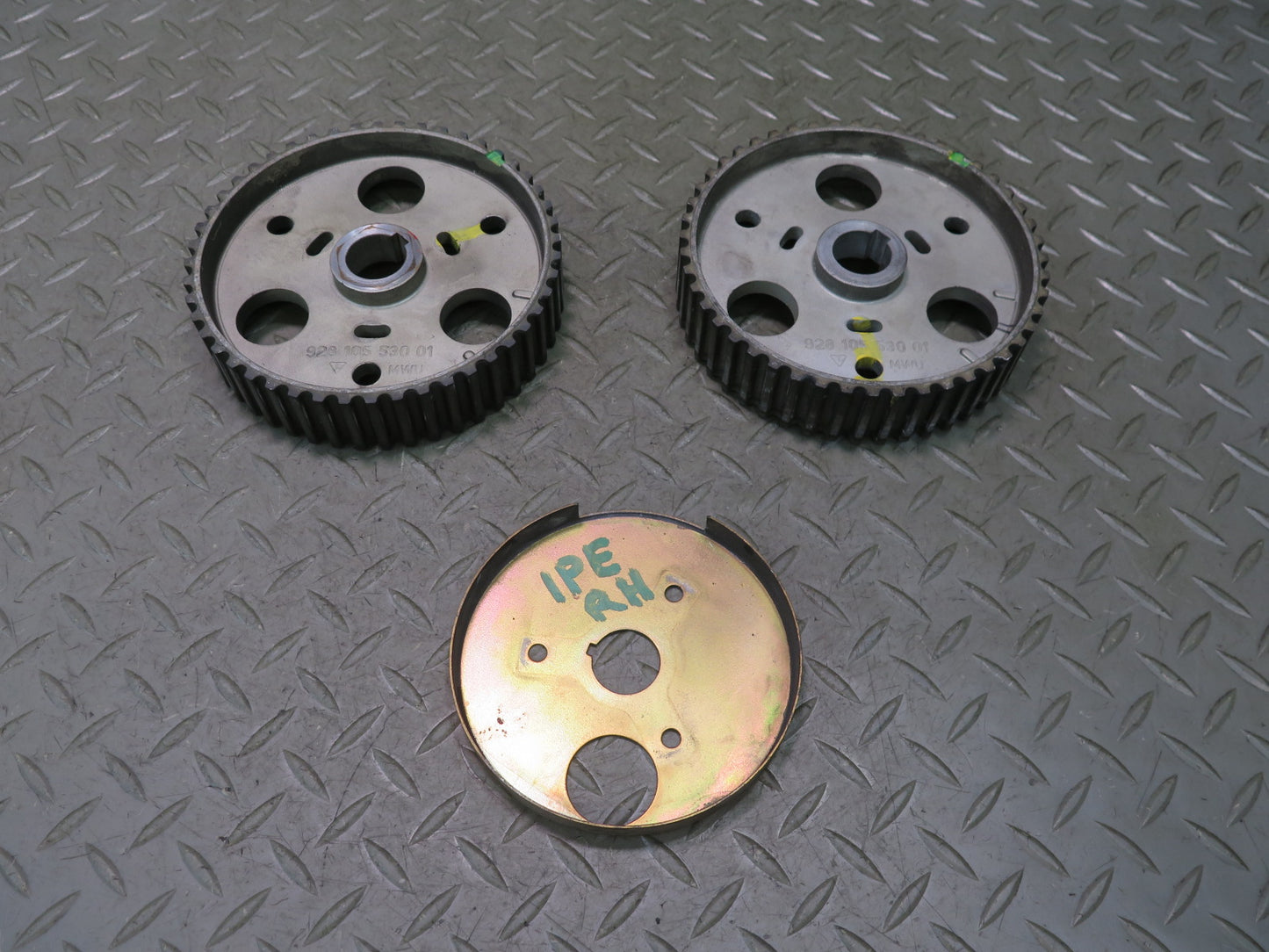 1987-1991 Porsche 928 S4 5.0L V8 Engine Camshaft Timing Gear Sprocket Set