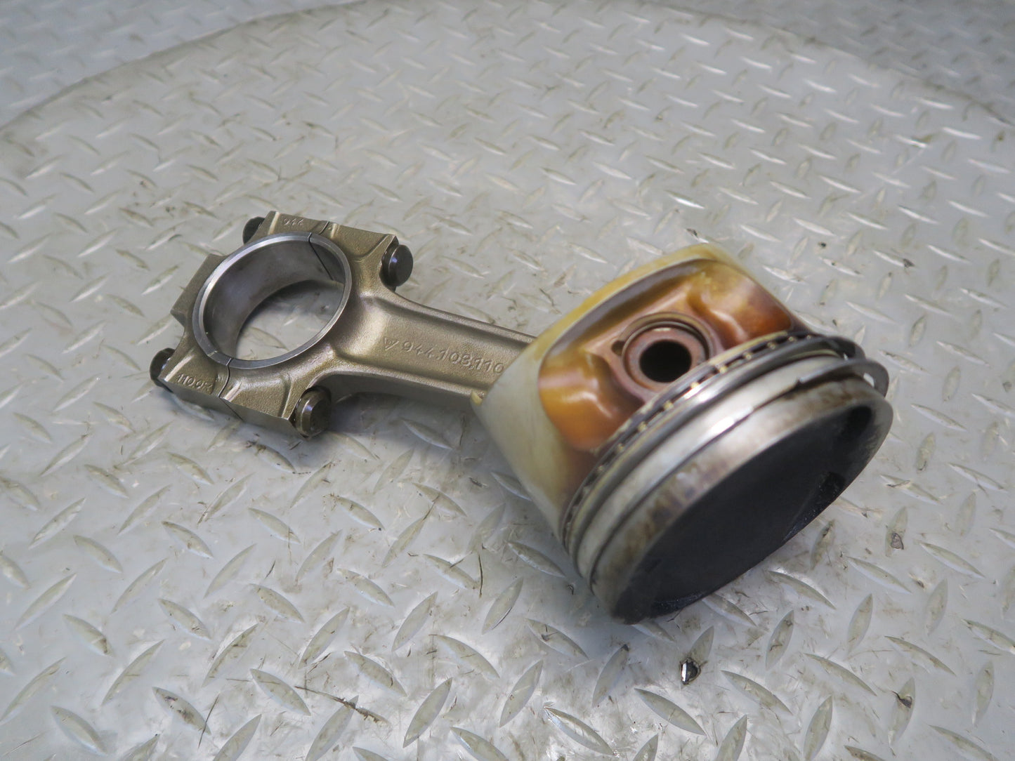 1987-1991 Porsche 928 S4 5.0L Engine Piston Connecting Rod Set of 8 60k Miles