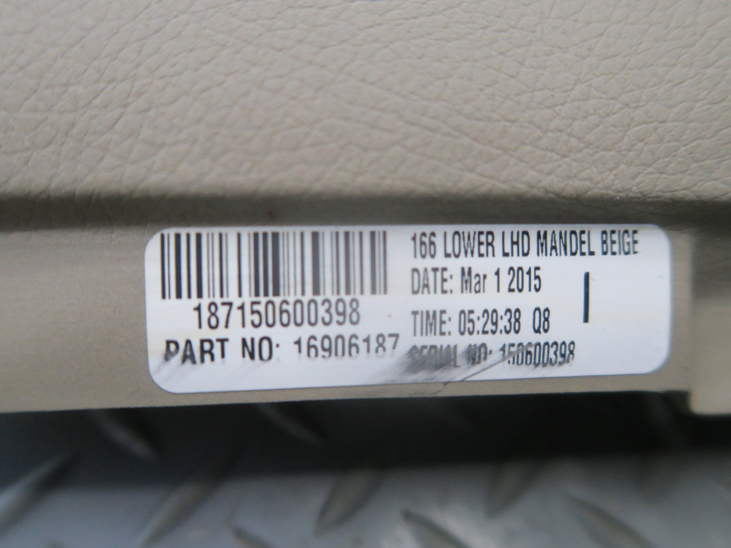 12-15 Mercedes W166 Ml-class Dash Front Left Lower Knee Trim Cover Panel OEM