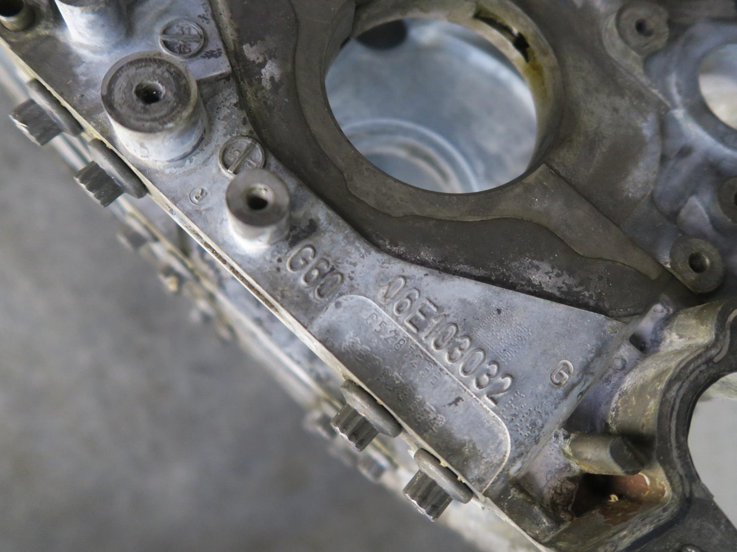2015-2018 Porsche Cayenne 958 Hybrid 3.0L Cgfa Engine Motor Block 127k Miles