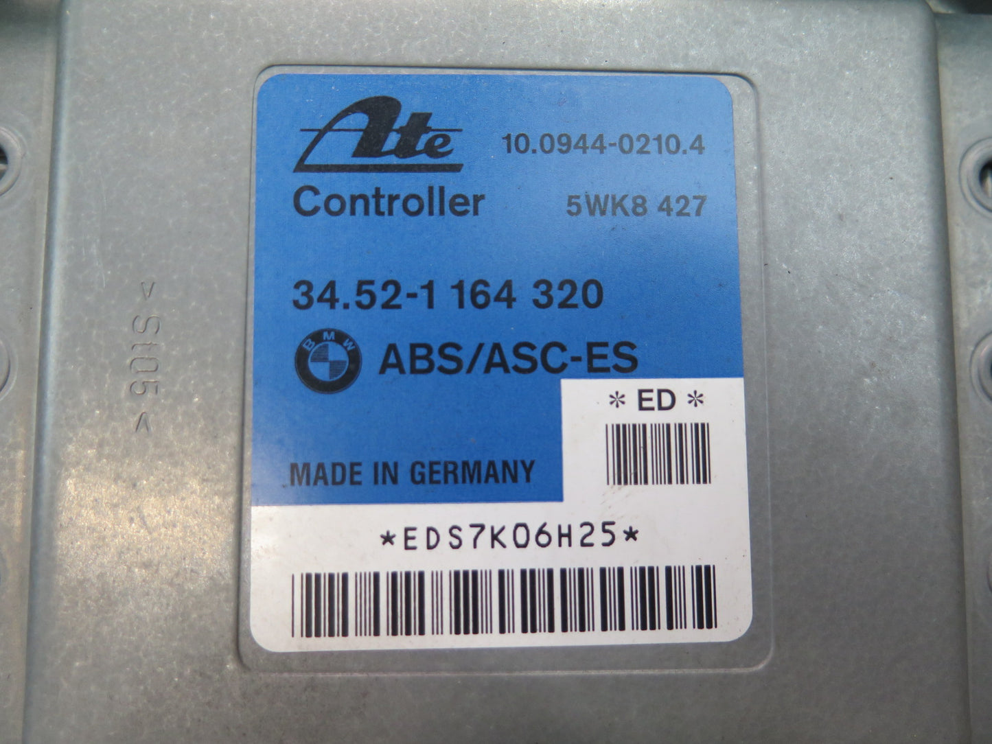 97-98 BMW E36/7 Z3 1.9L M44 Roadster ABS ASC Control Module Unit 1164320 OEM