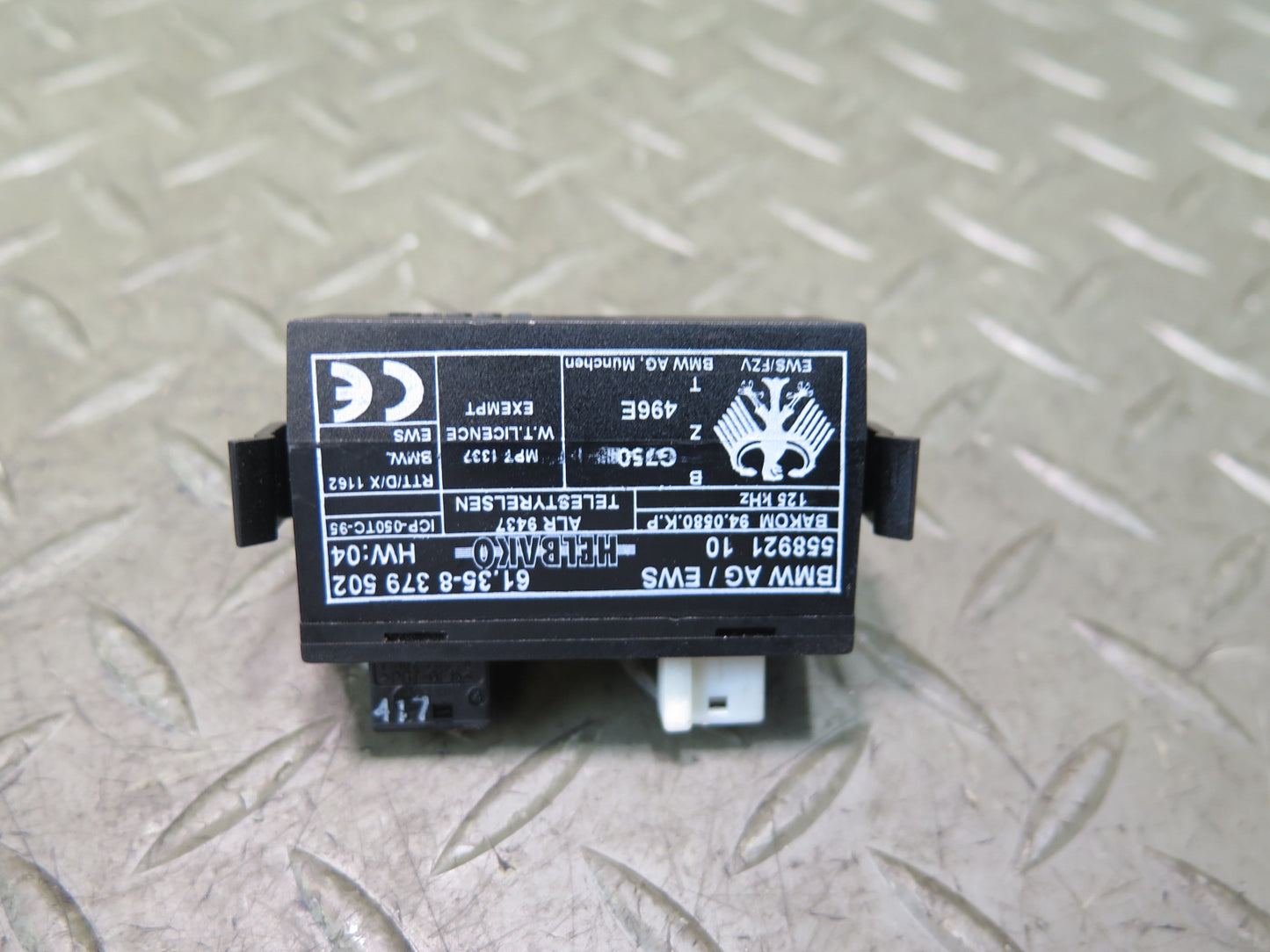 96-02 BMW E36/7 Z3 Phone Transmitter Receiver Module 8379502 OEM