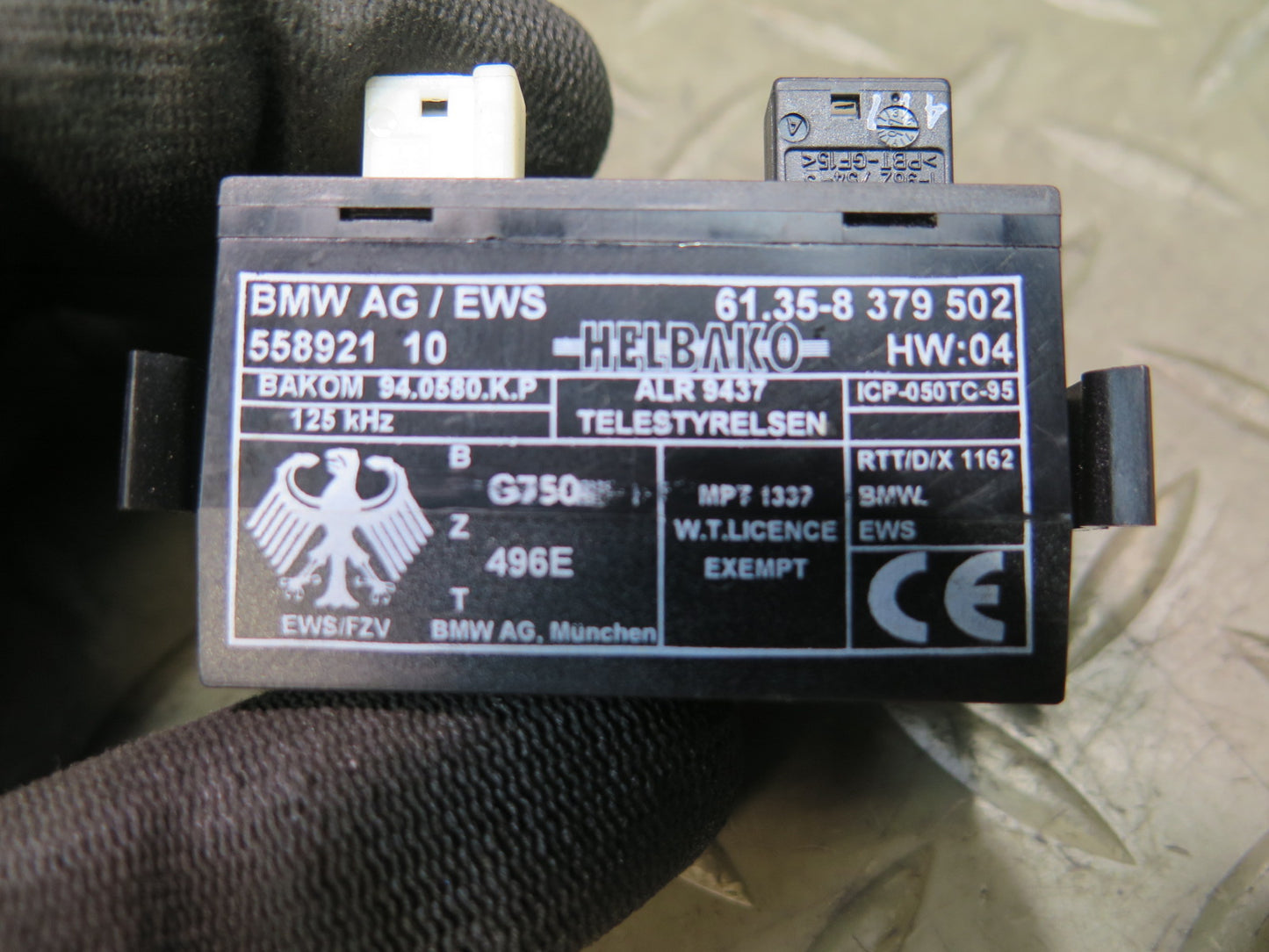 96-02 BMW E36/7 Z3 Phone Transmitter Receiver Module 8379502 OEM