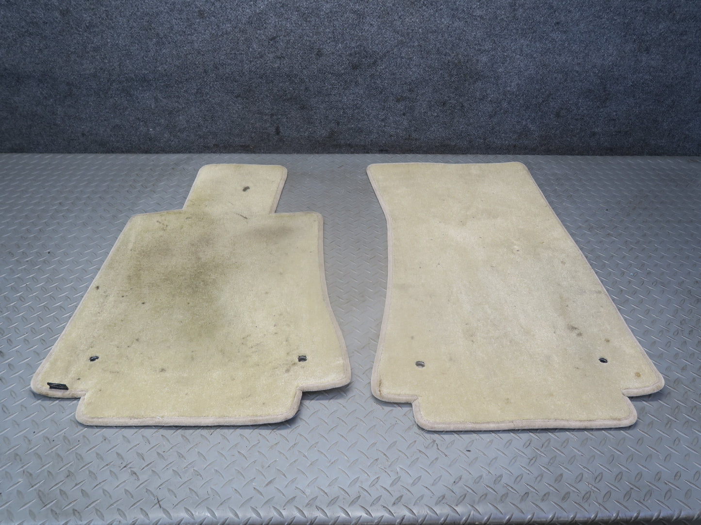 96-02 BMW E36/7 Z3 Set of 2 Front Left & Right Carpet Floor MAT OEM