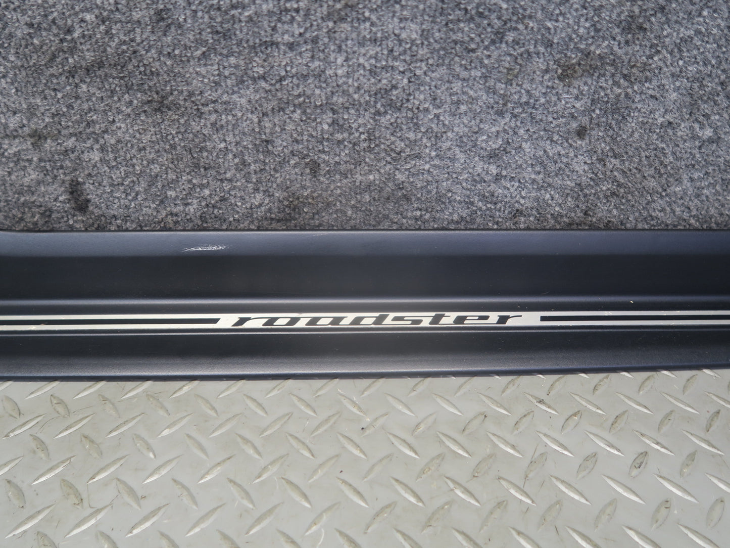 96-02 BMW E36/7 Z3 Roadster Set of 2 Door Scuff Sill Step Trim Plate OEM