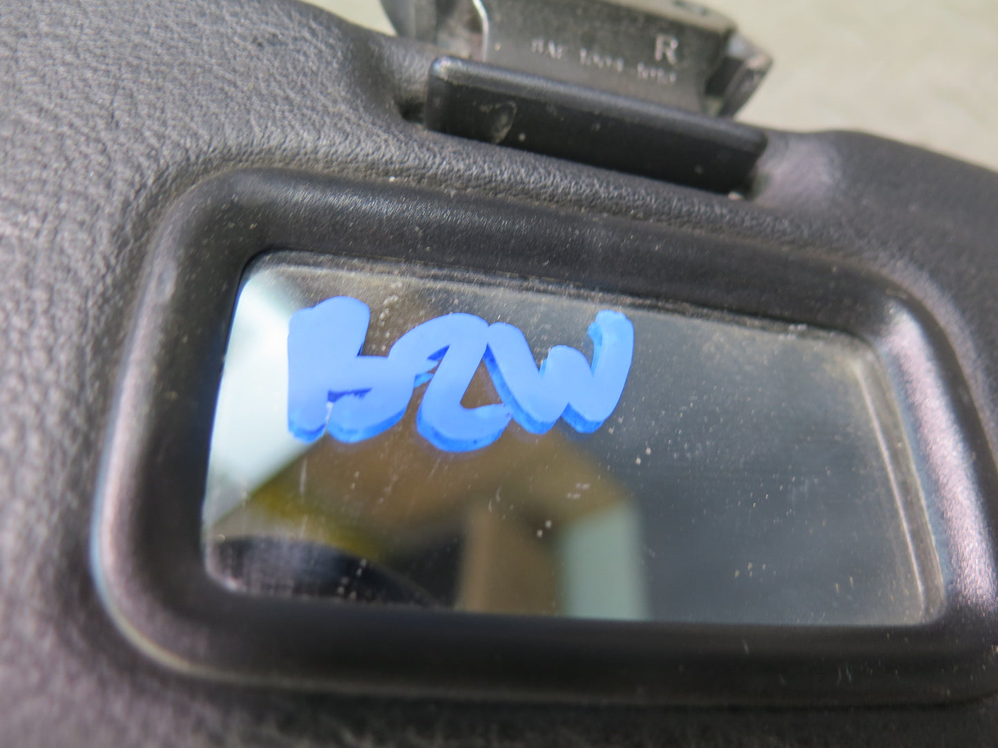 96-02 BMW E36/7 Z3 Roadster Set of 2 Front Left & Right Sun Visor Black OEM