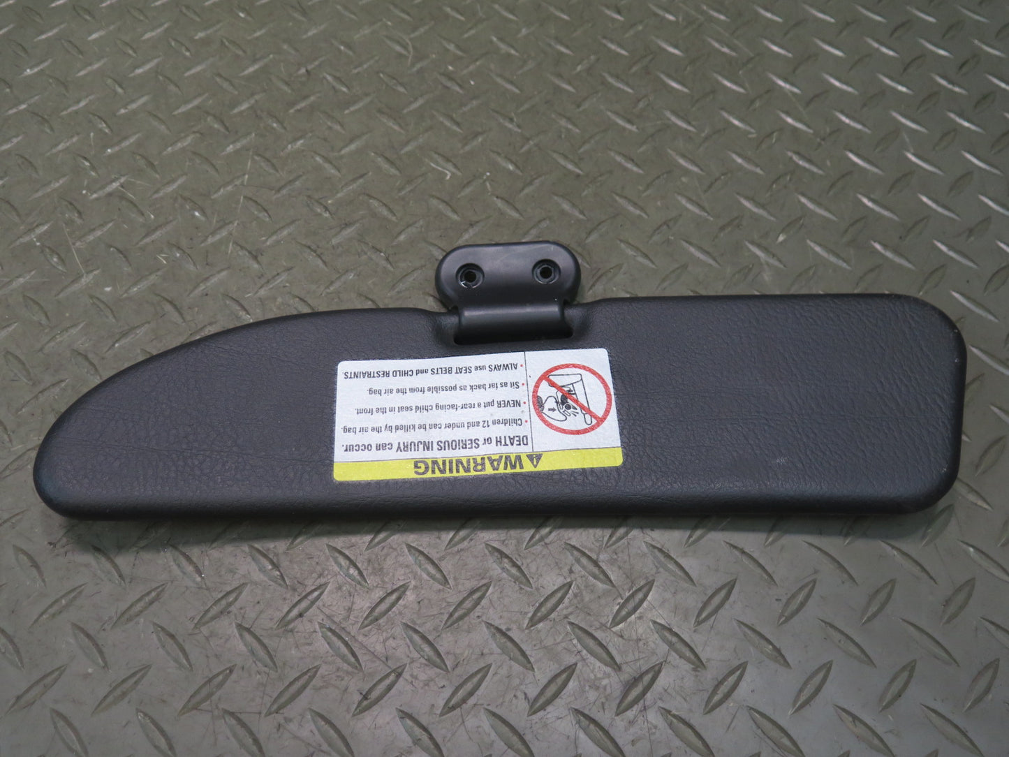 96-02 BMW E36/7 Z3 Roadster Set of 2 Front Left & Right Sun Visor Black OEM