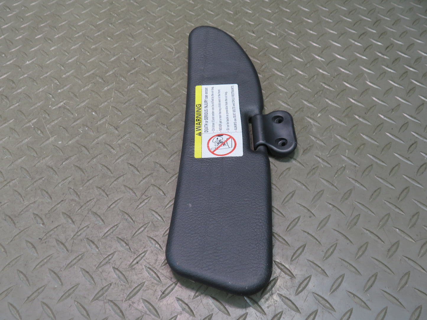 96-02 BMW E36/7 Z3 Roadster Set of 2 Front Left & Right Sun Visor Black OEM