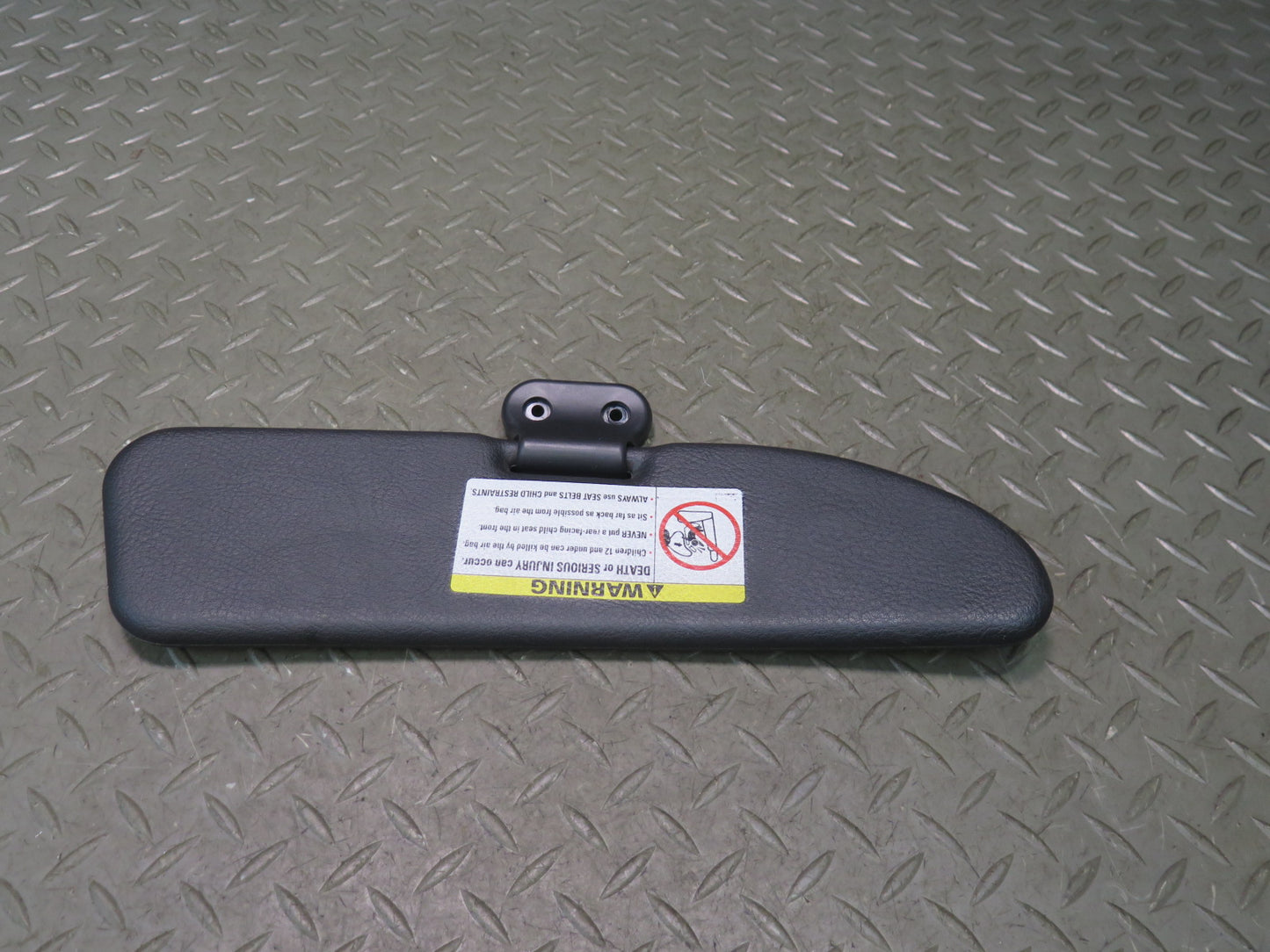 96-02 BMW E36/7 Z3 Roadster Set of 2 Front Left & Right Sun Visor Black OEM