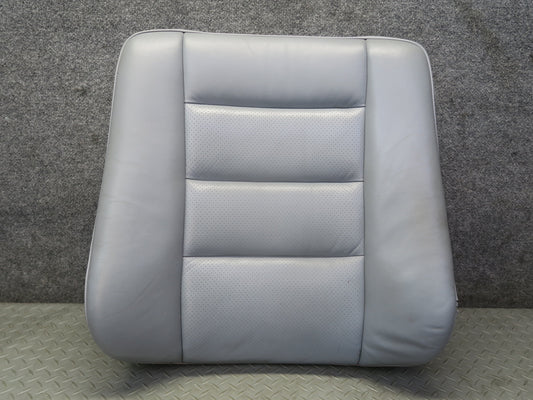 89-91 Mercedes W126 Sedan Front Right Heated Seat Upper Leather Cushion Gray OEM