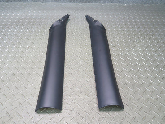 96-02 BMW E36/7 Z3 Roadster Set of 2 Front A Pillar Trim Cover Panel Black OEM