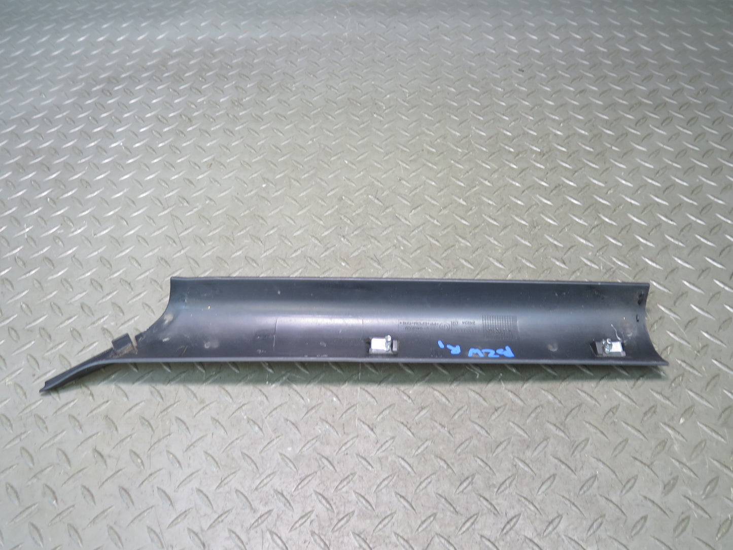 96-02 BMW E36/7 Z3 Roadster Set of 2 Front A Pillar Trim Cover Panel Black OEM