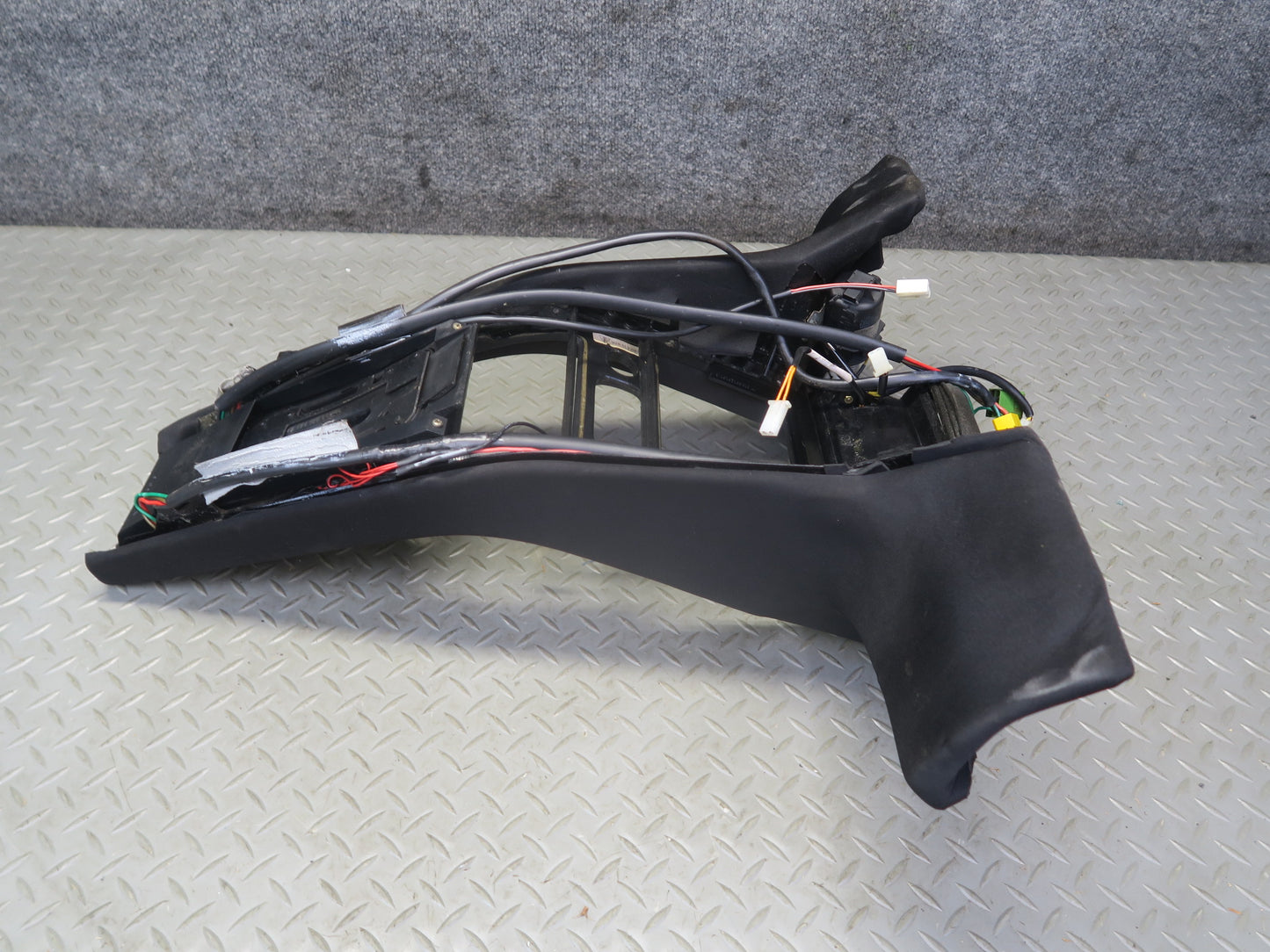 1984-1989 Porsche 928 A/T Front Center Console Trim Cover Panel Black