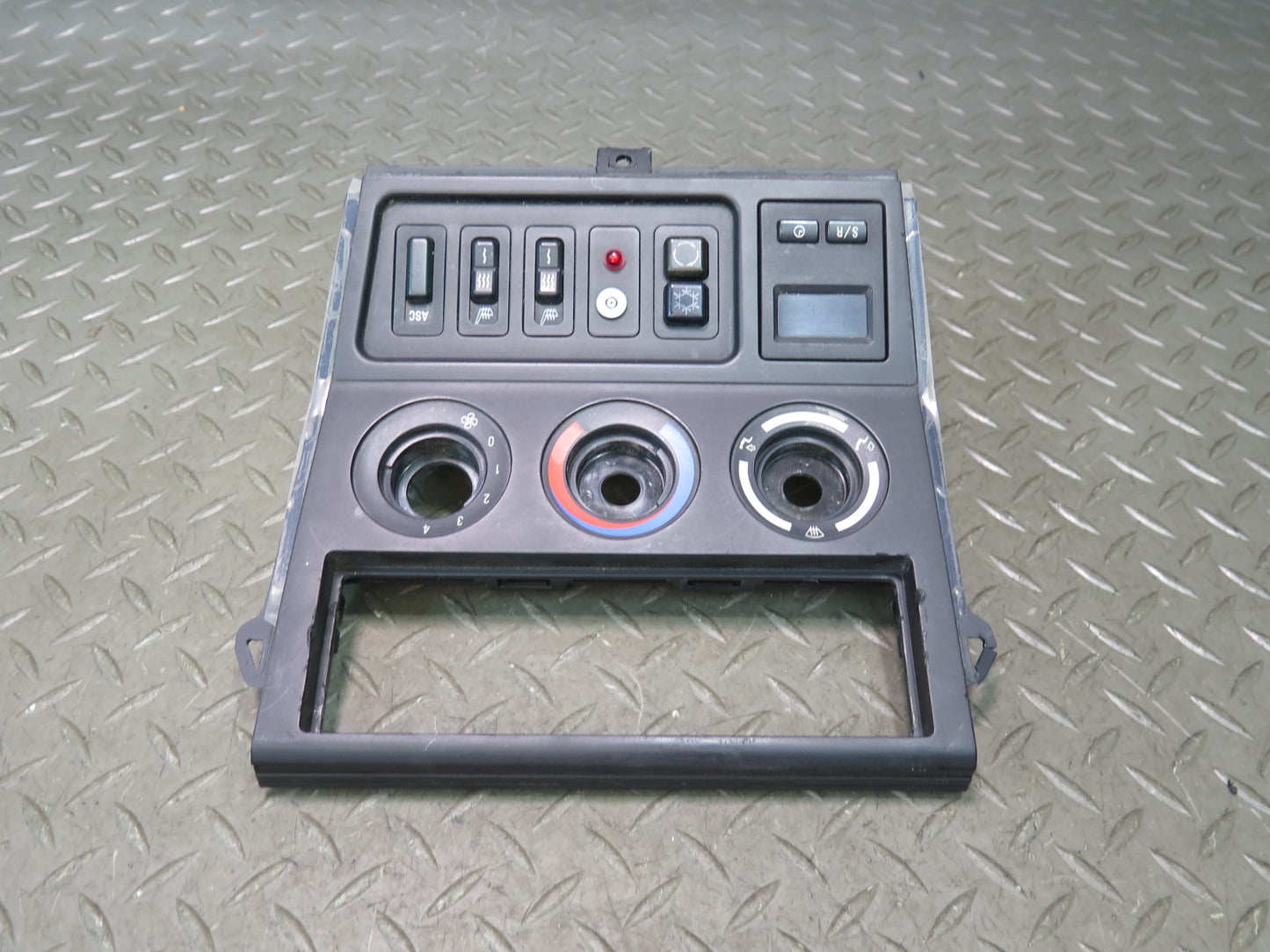 96-99 BMW E36/7 Z3 Center Console A/C Heater Switch Trim Panel w Switches OEM
