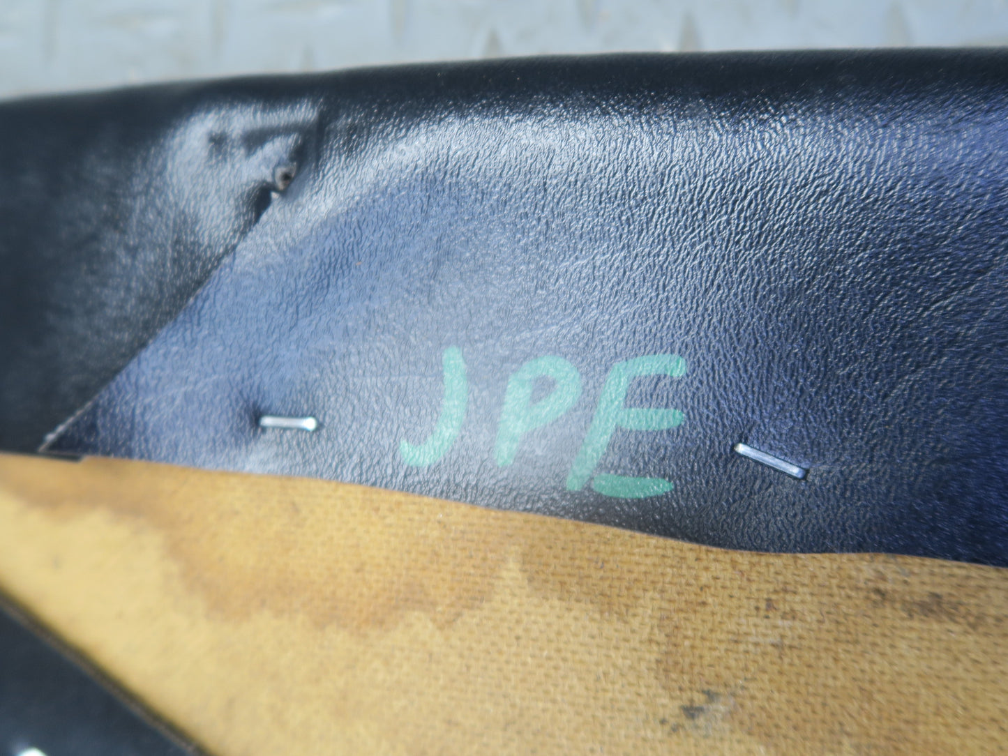 1984-1991 Porsche 928 Center Console Left & Right Leather Trim Panel Set of 2