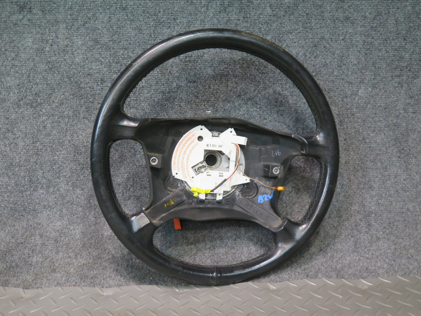 96-99 BMW E36/7 Z3 4 Spoke Leather Steering Black OEM