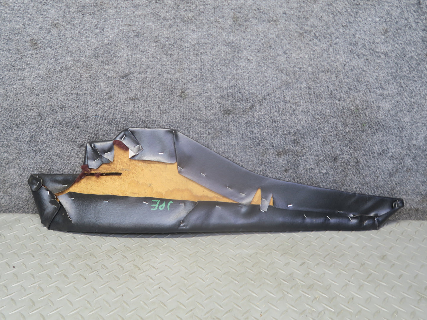 1984-1991 Porsche 928 Center Console Left & Right Leather Trim Panel Set of 2