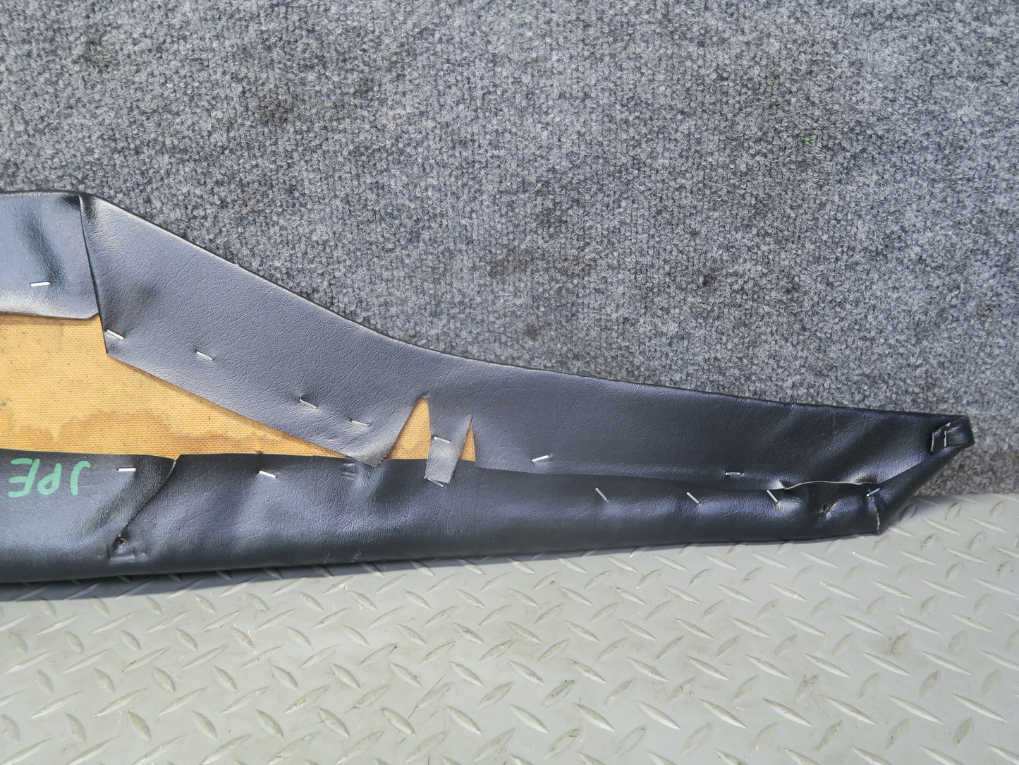 1984-1991 Porsche 928 Center Console Left & Right Leather Trim Panel Set of 2