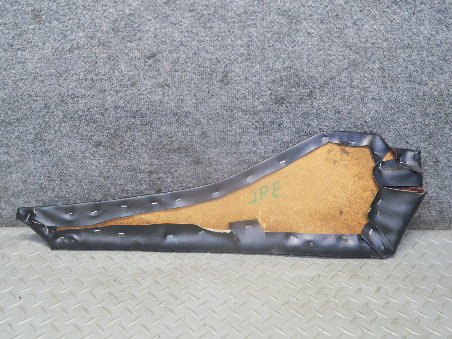 1984-1991 Porsche 928 Center Console Left & Right Leather Trim Panel Set of 2