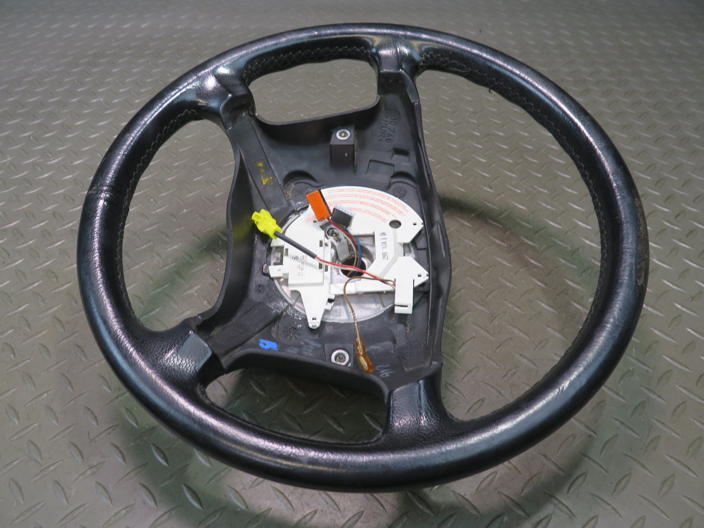 96-99 BMW E36/7 Z3 4 Spoke Leather Steering Black OEM