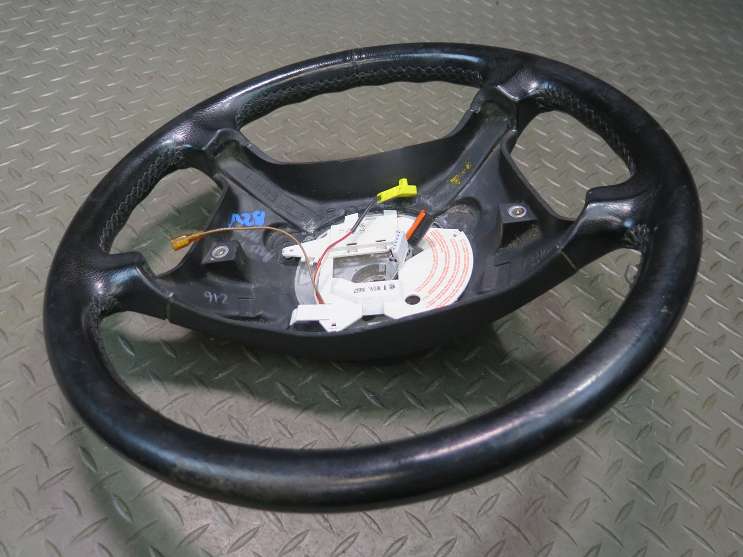 96-99 BMW E36/7 Z3 4 Spoke Leather Steering Black OEM