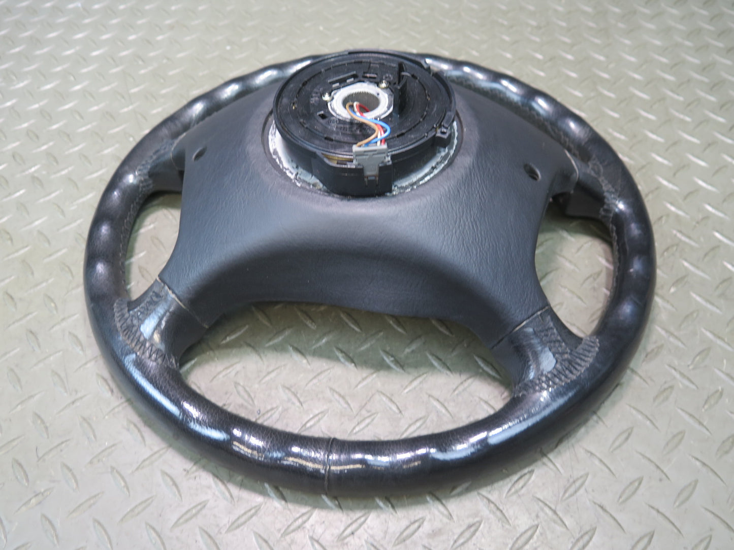 96-99 BMW E36/7 Z3 4 Spoke Leather Steering Black OEM