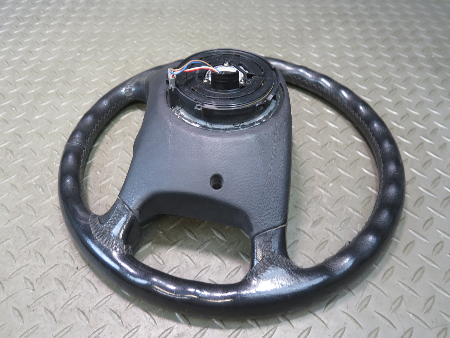 96-99 BMW E36/7 Z3 4 Spoke Leather Steering Black OEM
