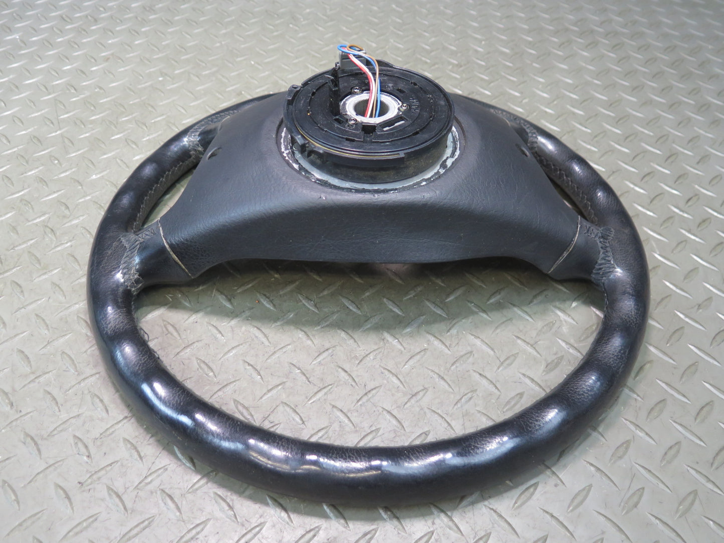 96-99 BMW E36/7 Z3 4 Spoke Leather Steering Black OEM