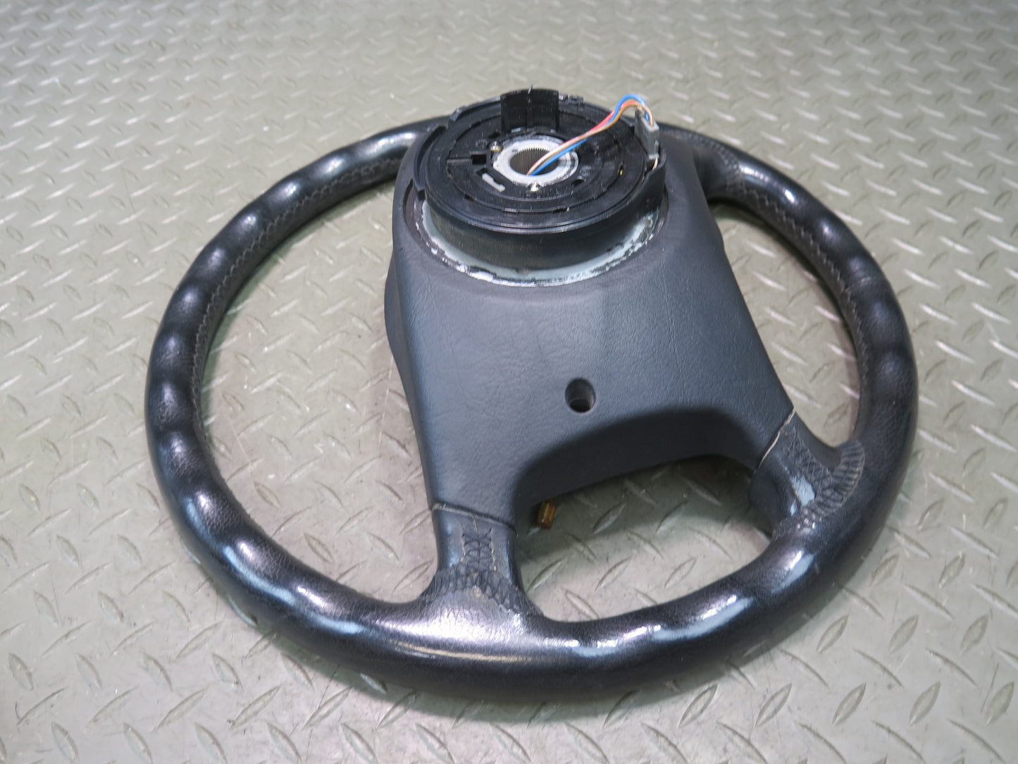 96-99 BMW E36/7 Z3 4 Spoke Leather Steering Black OEM