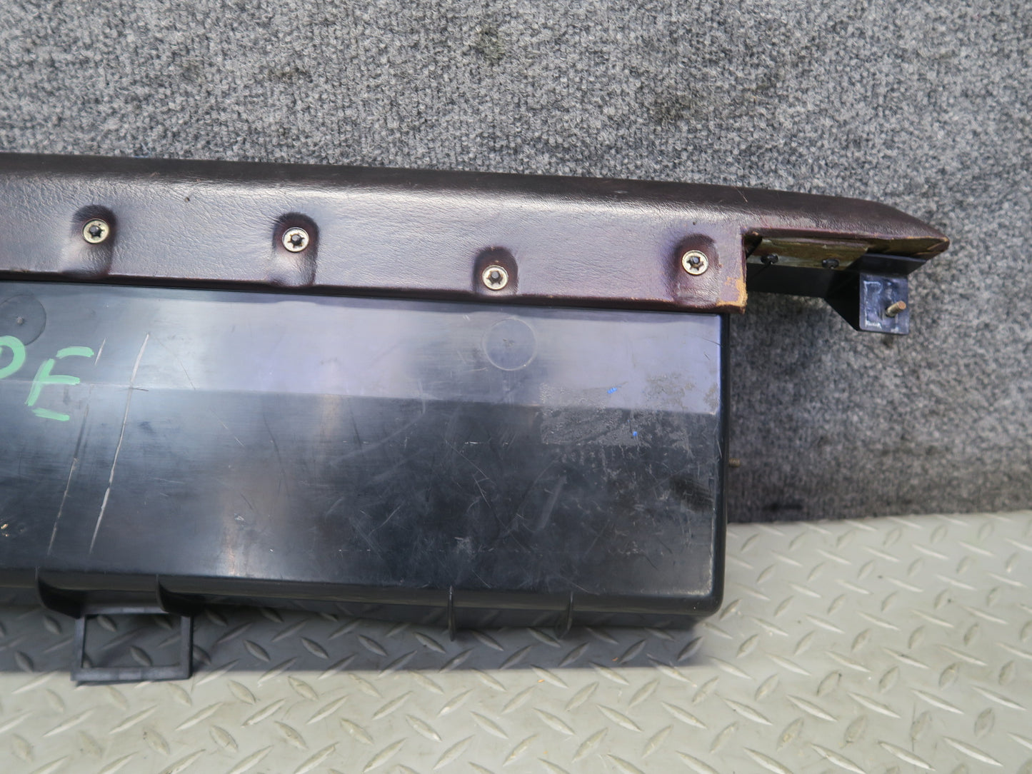 1984-1995 Porsche 928 Under Dash Front Right Storage Tray Panel