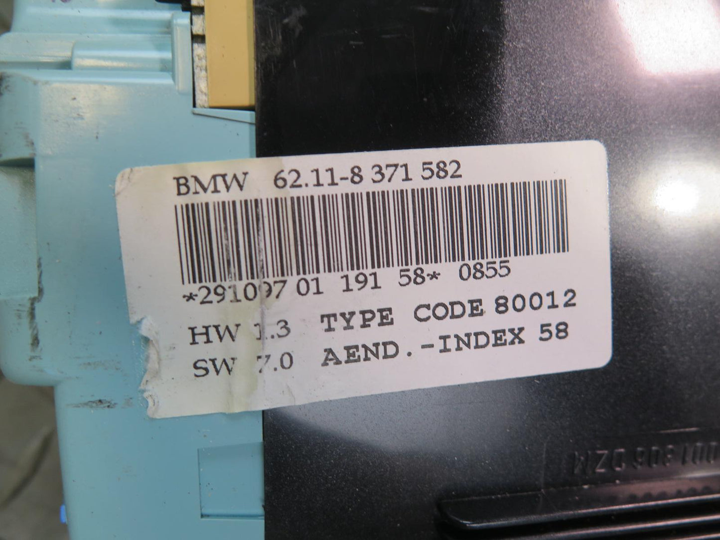 96-98 BMW E36/7 Z3 1.9L Roadster M/T Instrument Cluster Gauge Speedometer OEM