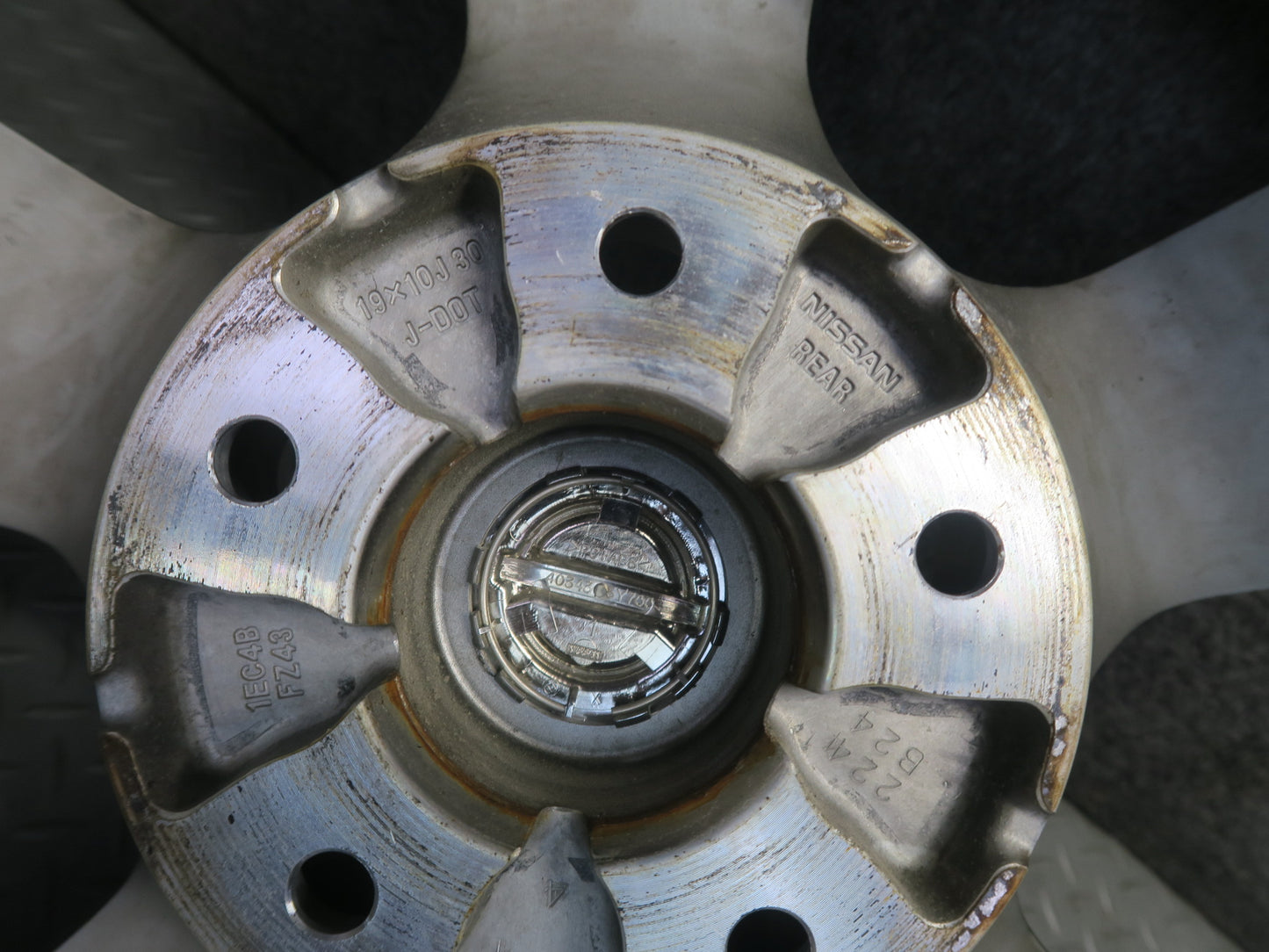 09-20 Nissan Z34 370Z Rear R19" Wheel Rim 19x10 ET30 OEM