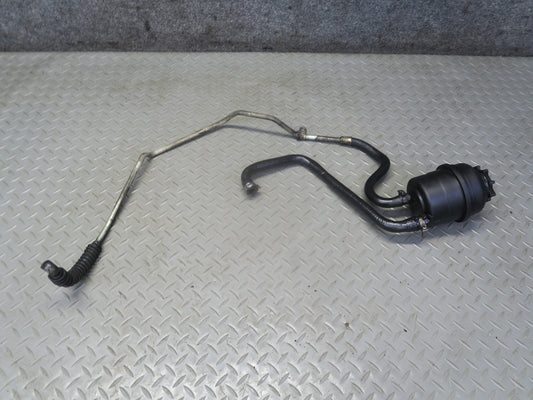 1985-1986 Porsche 928 Power Steering Fluid Reservoir Tank w Lines