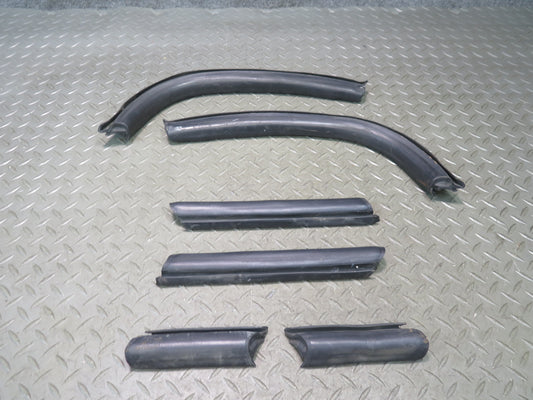 96-02 BMW E36/7 Z3 Convertible TOP Roof Weatherstrip Rubber Seal Set of 6