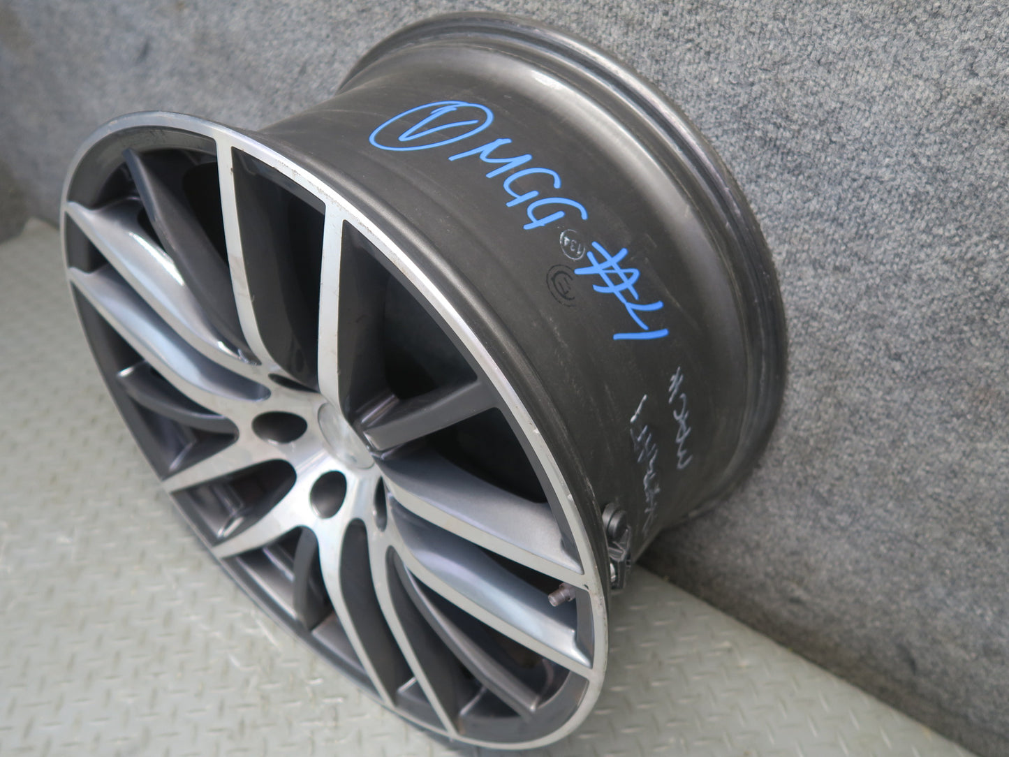 2014-2020 Maserati Ghibli M157 Rear R19" Alloy Wheel Rim 19x10J ET40 670016855