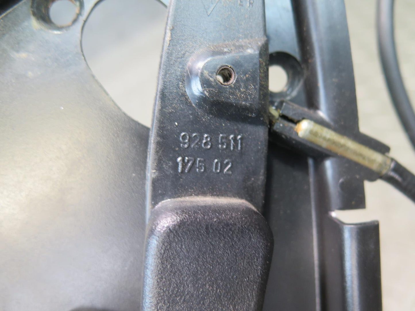 1984-1995 Porsche 928 S Hood Open Release Handle W/ Cable