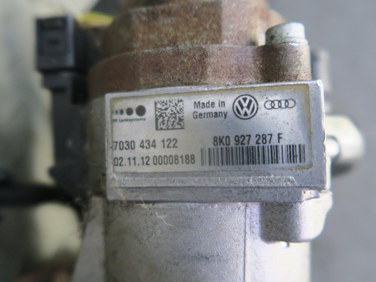 13-15 Audi RS5 8F7 Dynamic Steering Column Assembly 45K Miles OEM