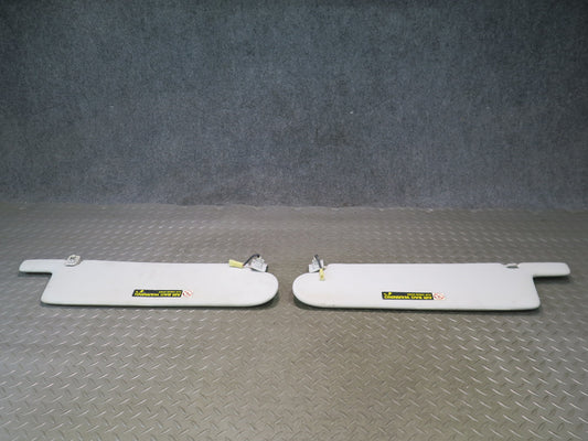 99-03 VW Eurovan T4 Set of 2 Front Left & Right Sun Visor Gray OEM