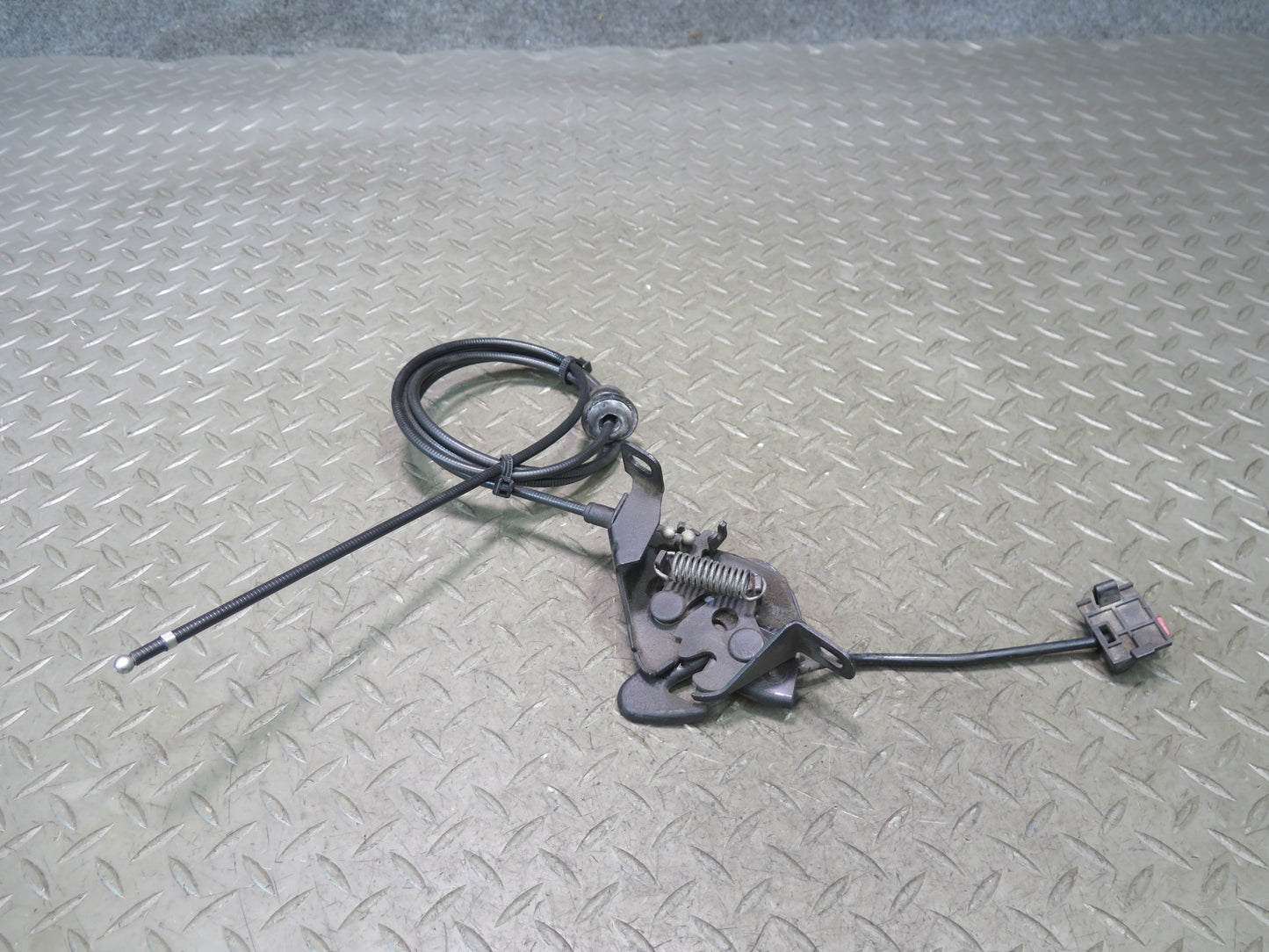 99-03 Volkswagen VW Eurovan T4 Front Hood Lock Latch w Cable OEM