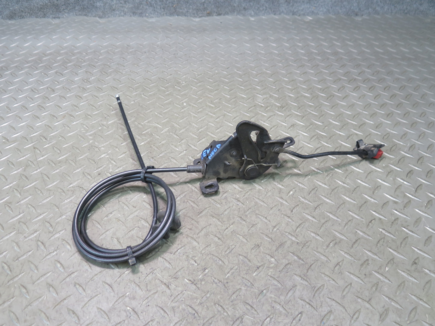 99-03 Volkswagen VW Eurovan T4 Front Hood Lock Latch w Cable OEM